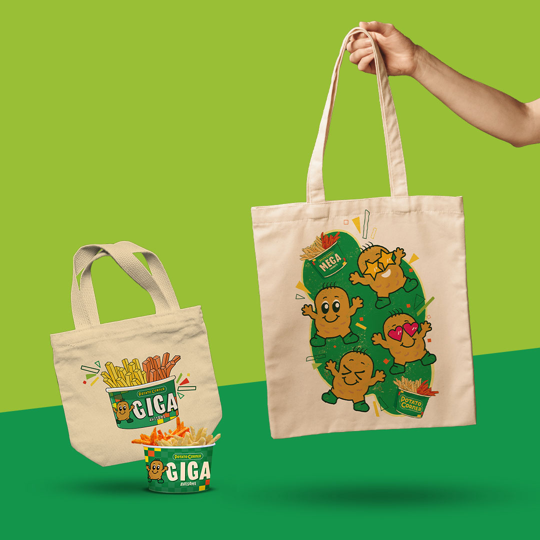 Potato Corner x Uniqlo by Sunday Studio on Dribbble