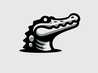 CROCODILE aligator animal branding crocodile design gator graphic design icon identity illustration logo ui vector