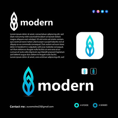 Modern logo branding contemporarydesign design graphic design graphicidentity illustration logo logoartistry logocraftsmanship logodesign logolove logotrends minimal minimalistlogo modernbrand modernlogo ui