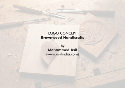 Logo Concept for a Handcrafted Wooden Decor Company branding design graphic design logo logo artist logo design typography ui ux vector
