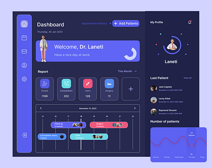 Checkub Hospital Web design