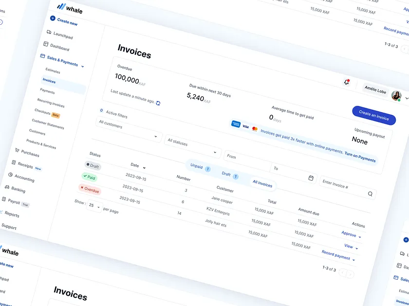 Invoice UI designs, themes, templates and downloadable graphic elements ...