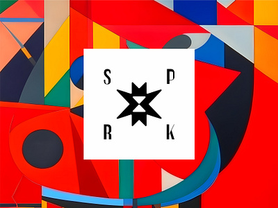 Spark artificial intelligence branding logo logotype spark ui