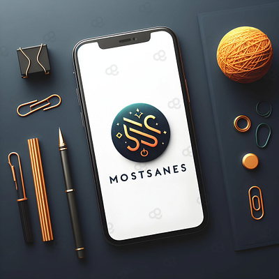 Ms logo brand design Mostsanes. 3d ai ai logo ai photo animation branding graphic design logo logo design logo mock up ms ms logo ms mostsanes brand logo ui