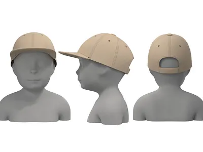Baseball Cap 3d 3d cap animation apparealdesign baseball cap branding cap fashion clo3d cap design fashion design flatdesign graphic design illustration kids cap kids cap fashion logo motion graphics pattern design technicaldesig ui