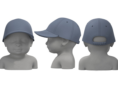 Loewe Cap 3d 3d cap animation branding cap fashion clo3d cap graphic design kids cap kids loewe cap logo motion graphics ui
