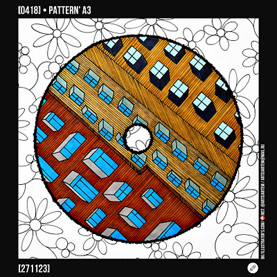 ”Pattern’ A3” design graphic design illustration арт картина картинка художник