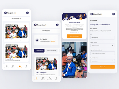 Pluralcode Mobile App figjam figma mabel okeke mabelpraise the good designer ui ui.ux design ui.ux designer uiux user experience design user experience designer user interface design user interface designer ux