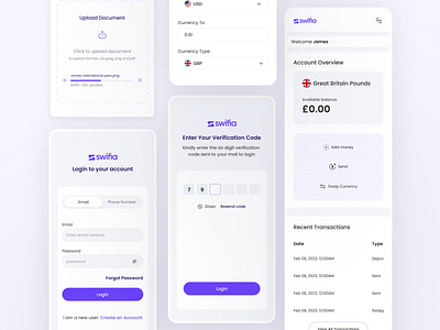 Swifia Web App dashboard figjam figma mabel okeke mabelpraise the good designer ui uiux uiux design uiux designer user experience design user experience designer user interface design user interface designer ux web app