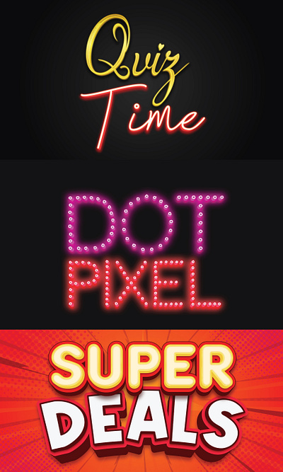 3D TEXT EFFECT font