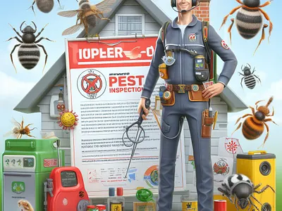 Pest control ads graphic design photoshop