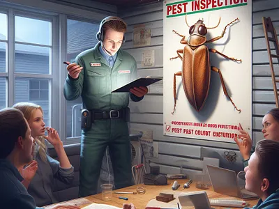Pest control ads graphic design photoshop