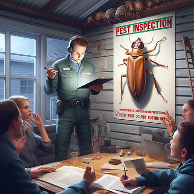 Pest Control ads graphic design photoshop