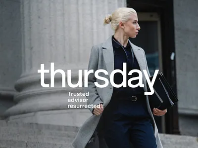 Thursday – logo & identity branding clean logo minimal scandinavian