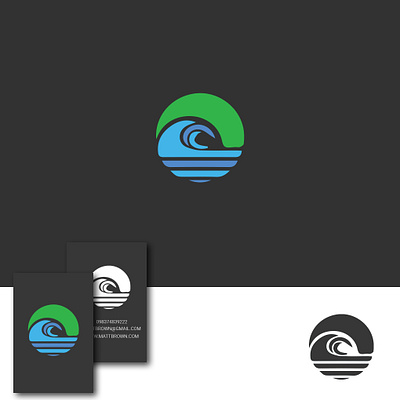 Sea Nature branding graphic design logo