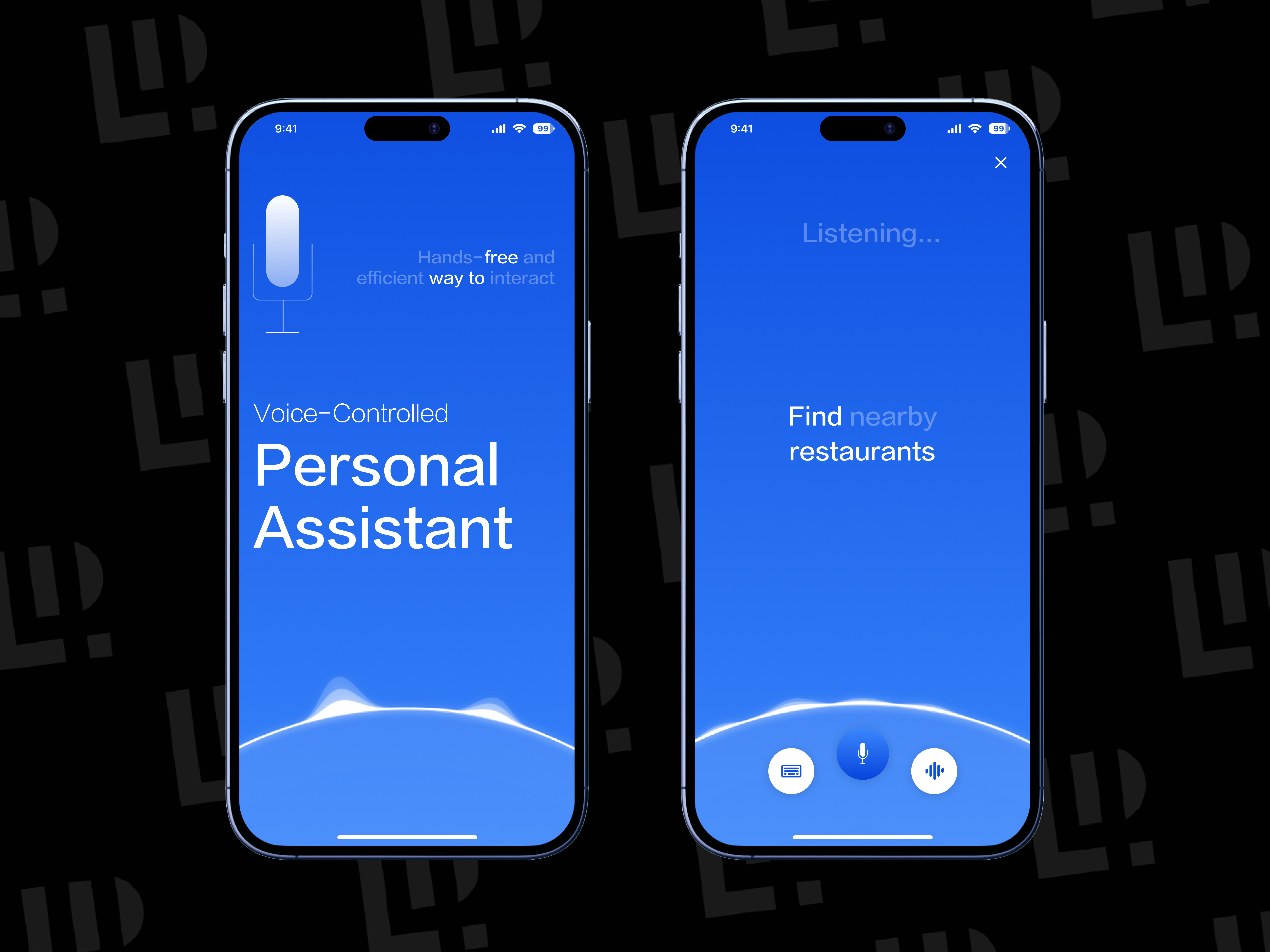 Voice Integration Mobile App Voice Control by Iryna Lohush on Dribbble