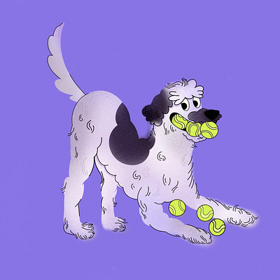 Truffle Dog Character Concept animal animation branding cartoon character character design illustration logo motion graphics ux