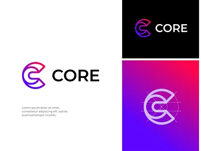Letter C Initial Modern Logo brand identity branding branding logo design futuristic graphic design graphic designer initial letter letter c lettermark logo logo design logo designer logo inspirations logotype minimalist modern monogram simple