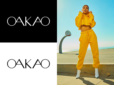 OAKAO Logo Branding - Fashion Brand Wordmark branding dailylogochallenge design graphic design illustration logo vector