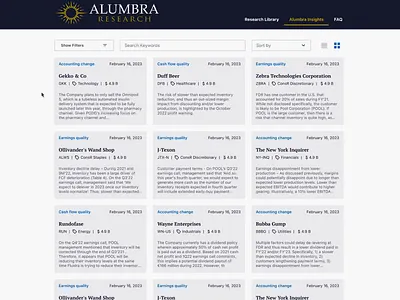 Custom web-based document highlights depository components design design system doc search docsearch document research highlights sentieo ui uikit ux wireframing