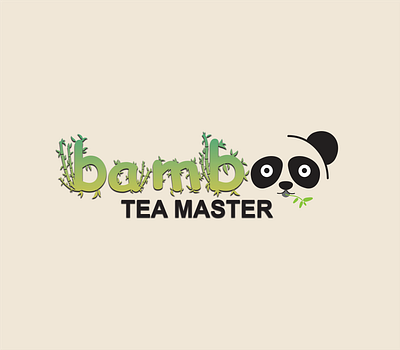 Bamboo Tea Master branding graphic design logo