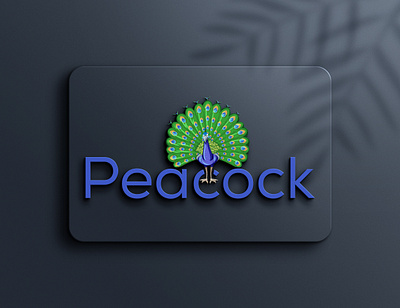 Peacock Logo Design branding business logo creative logo design flat logo illustration logo logo design branding modern logo