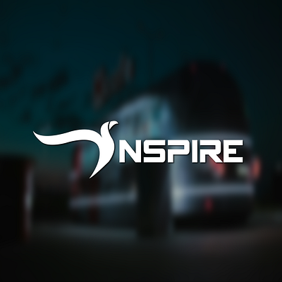This is a logo NSPIRE. 3d animation branding graphic design logo motion graphics ui