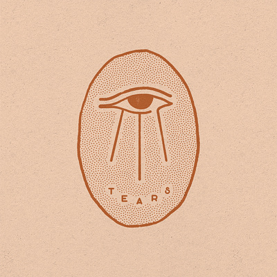 Tears branding design graphic design illustration logo typography
