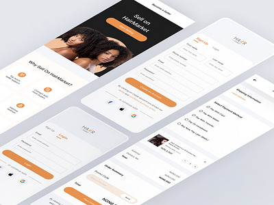 HairMarket Website figjam figma mabel okeke mabelpraise the good designer ui uiux uiux design uiux designer user experience design user experience designer user interface design user interface designer ux website design website designer