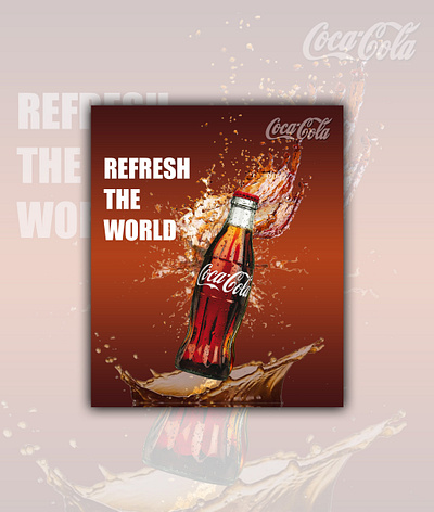 A COCACOLA BANNER DESIGN