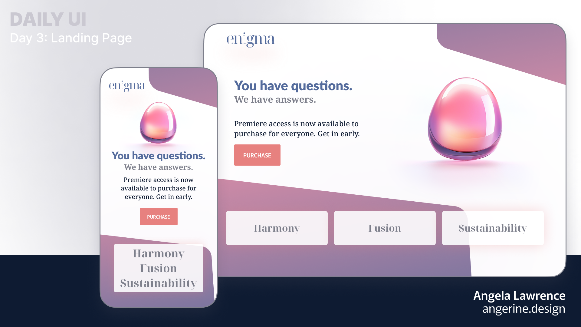 [Daily UI] Day 3: Landing Page app brand design branding daily ui daily ui challenge design design challenge graphic design hero design illustration interface design landing page landing page design logo ui web design website website hero