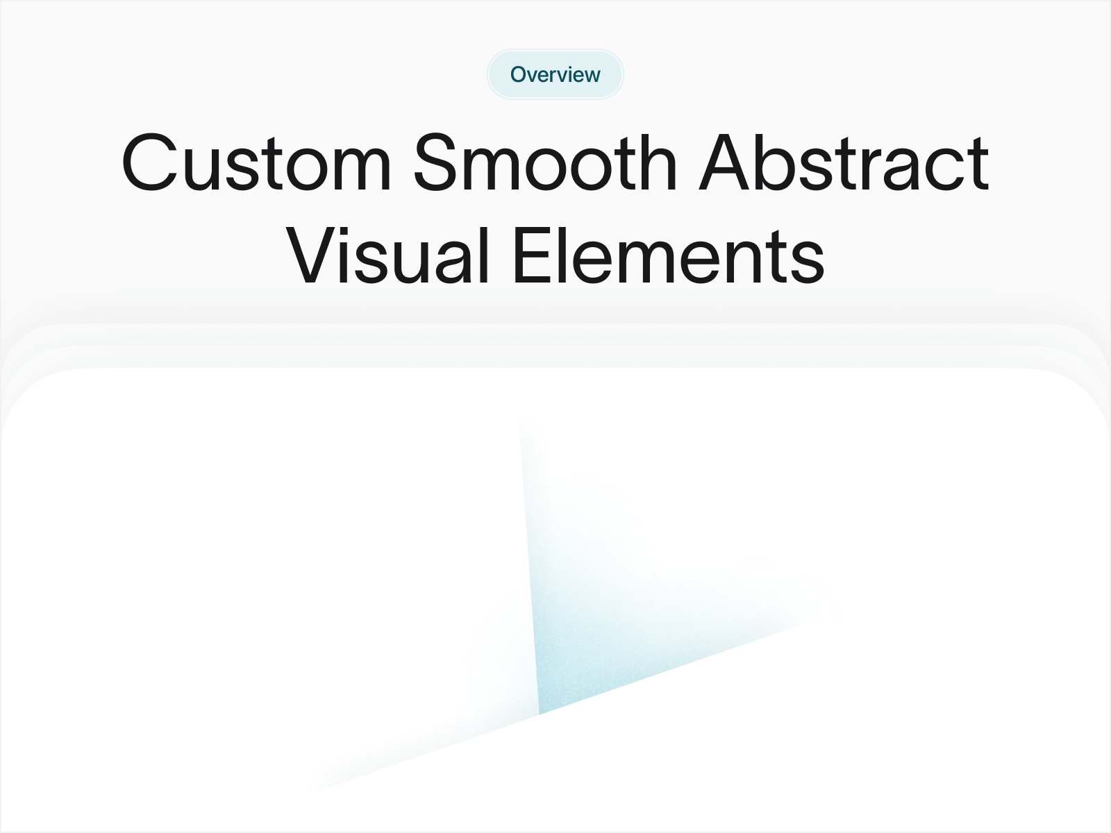 Smooth Abstract Visual Elements by Faiz 🍉 on Dribbble