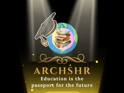 ''ARCHSHR'' Education Logo branding business cards design graphic design illustration logo logos photoshop typography unique design vector