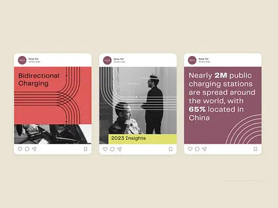 Social Media Posts Design - Brand Identity startups