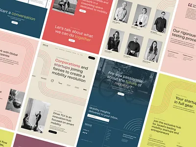 Website Design - Website Screens branding freelance ui ux visual identity web webdesign webdevelopment website