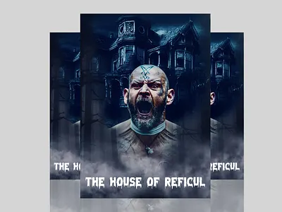 Horror poster banner banner design design design banner flyer design graphic design illustration logo poster design ui