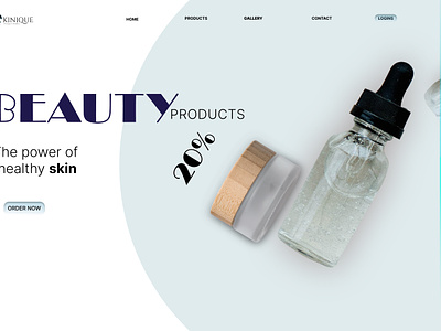 Beauty product banner design banner beauty product banner ecommerce banner figma banner product banner ui ui design