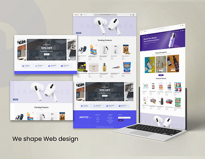 Store banner design&website banner design banner design ecommerce web graphic product bannner store design ui web design webste design