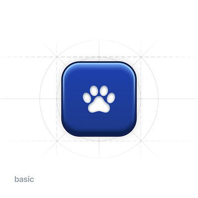 Veterinarian App Icon app icon brand design ios app ios app logo logo ui vetenerian