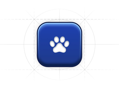 Veterinarian App Icon app icon brand design ios app ios app logo logo ui vetenerian