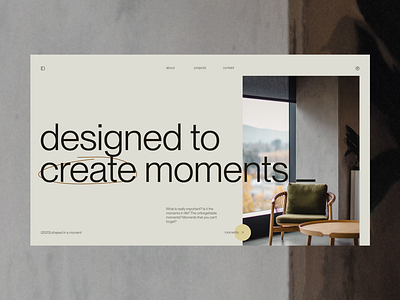 Create moments golden canon grid golden ratio interior design minimal design minimal website minimalistic web design web design