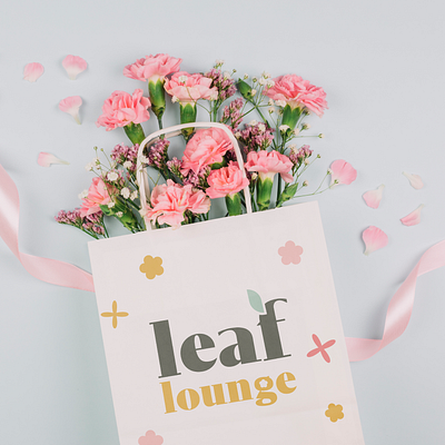 Brand Design - Leaf Lounge branding graphic design logo