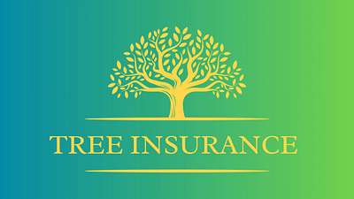 Tree Insurance Logo branding graphic design logo motion graphics