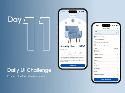 UI Daily Challenge/Product Details+Filters app filters mobile product details ui