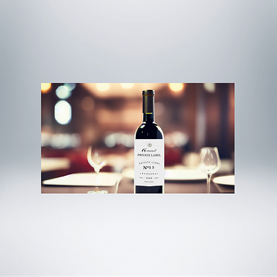 Wine Bottle, Wine Label 3D High Res graphic design illustrator photoshop typography wine bottle wine label
