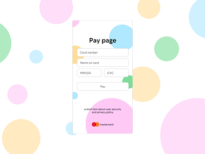 Day 002 · Payment Page · Daily UI babl blops page pay paymapt ui