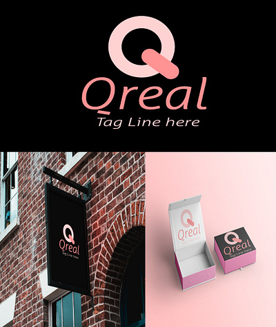 Qreal. 3d animation branding design graphic design illustration logo motion graphics typography ui vector
