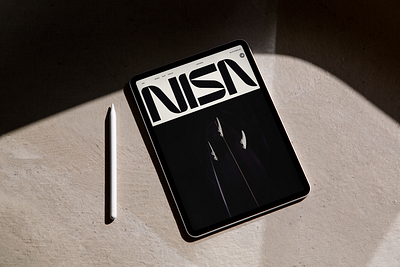 NISA branding logo ui