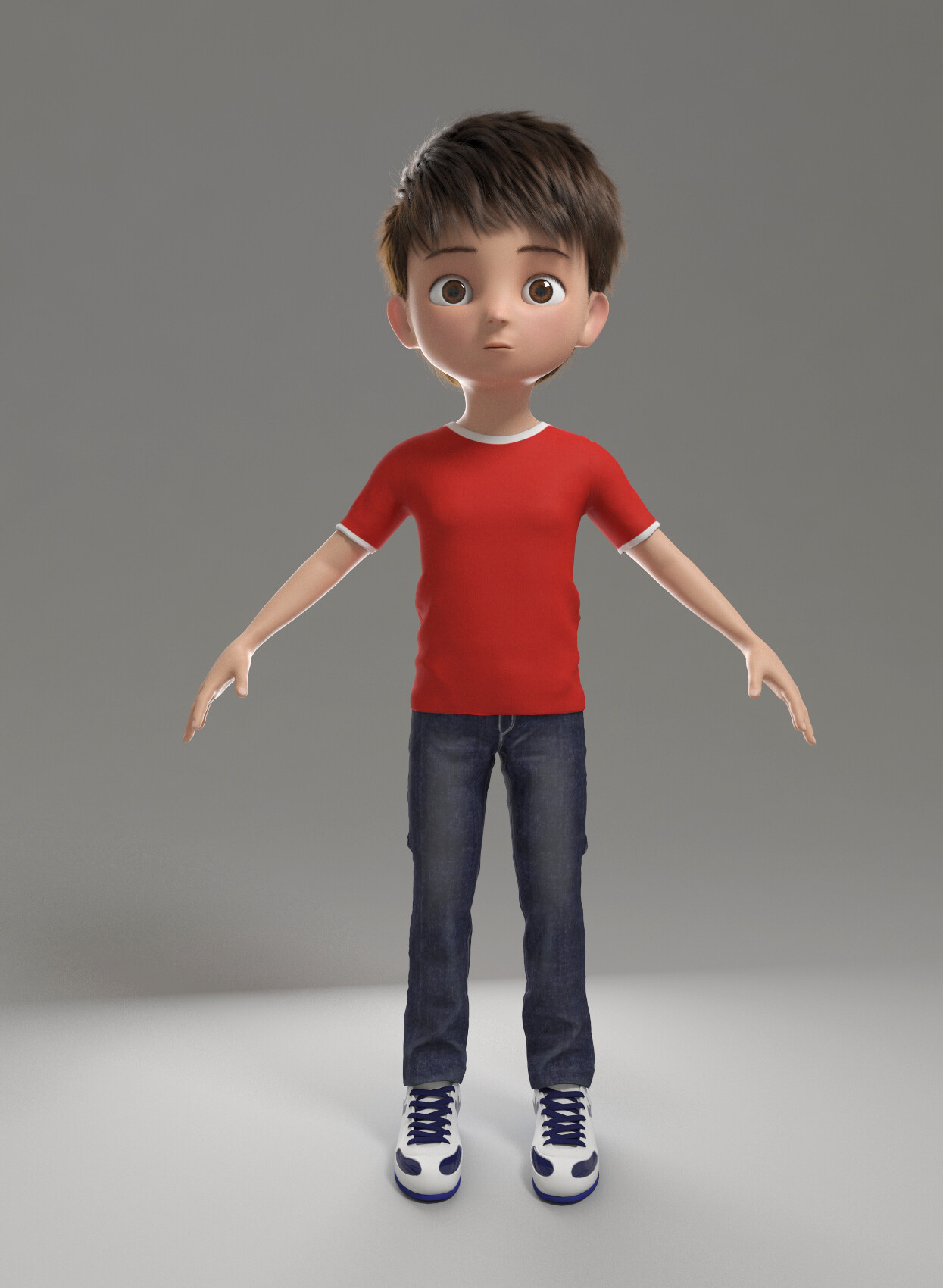 3D Cute Boy