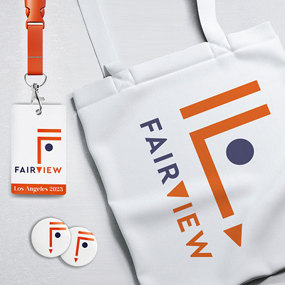 FAIRVIEW Housing Partners branding graphic design logo ui